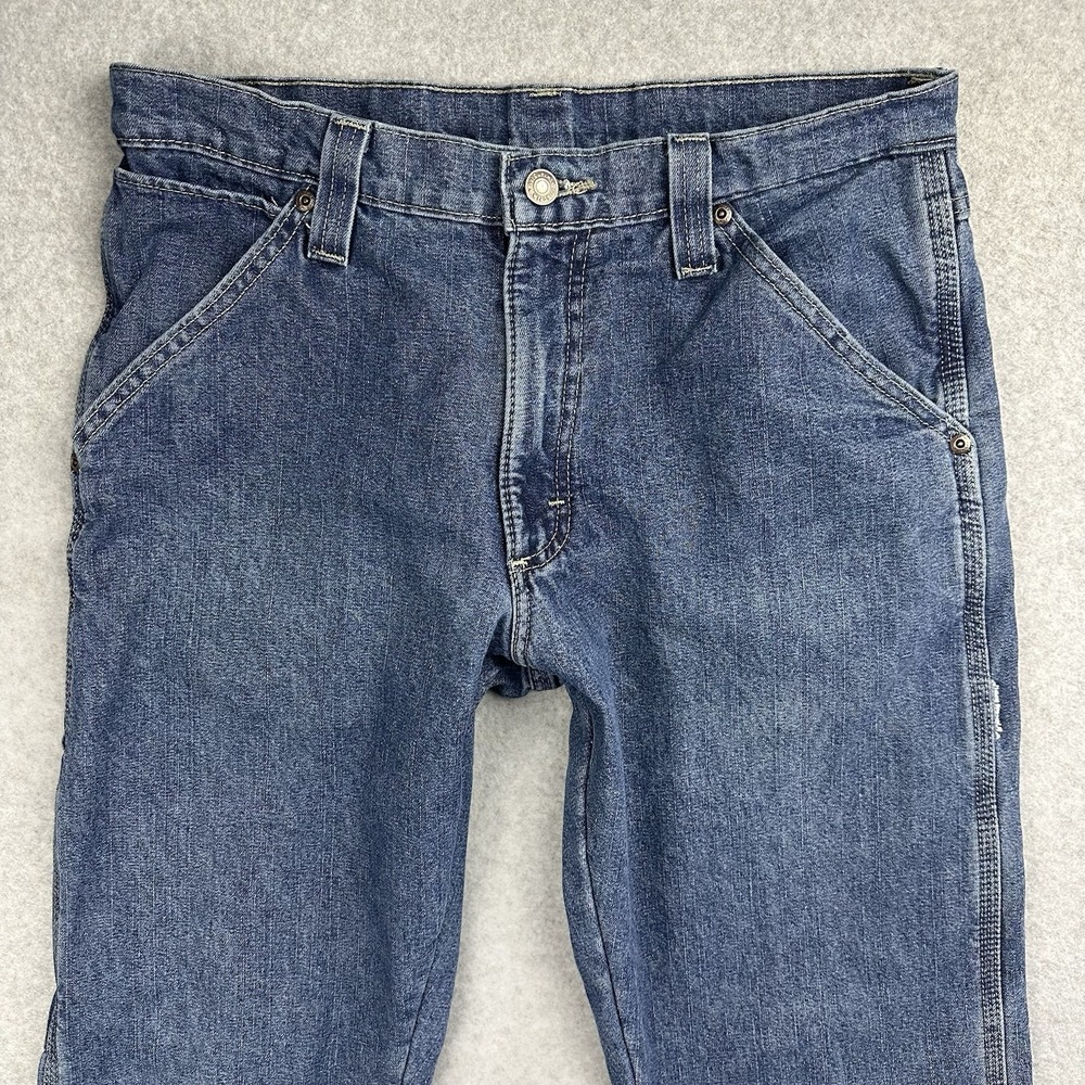 Wrangler Men's Lined 7 Pocket Jeans Size 30x30 - Picture 3 of 10